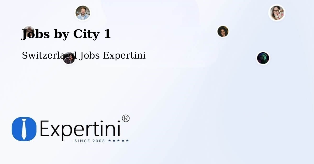 City Jobs in Switzerland - Expertini