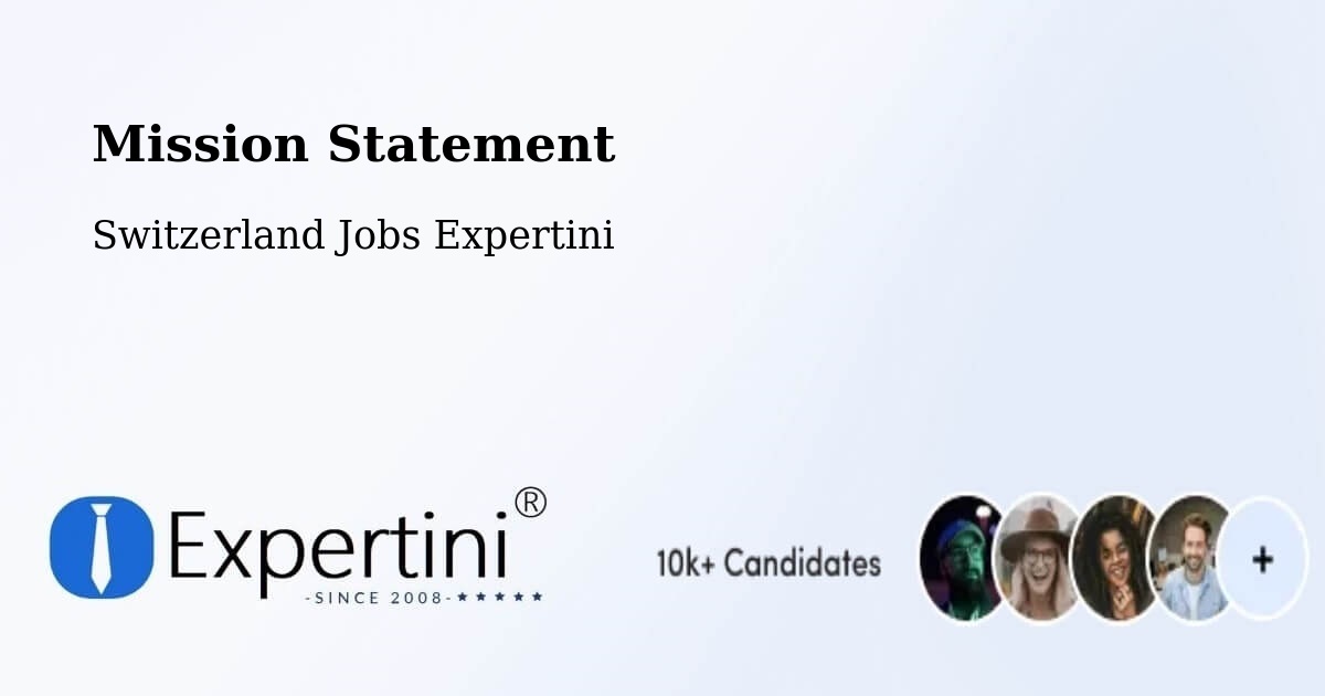 Corporate Mission – Troinex - Switzerland Jobs Expertini